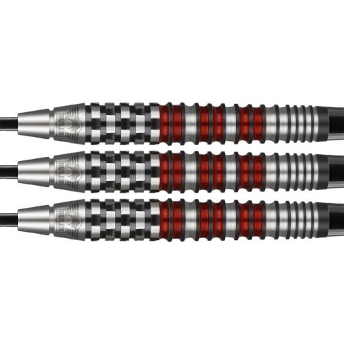 Bull's steeltip Smoke Red Flare 90%  23 gr 2