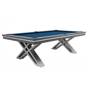 BILLARD DE TABLE PIERCE - GRIS - 8ft (2,5m) 2