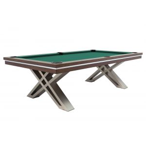 BILLARD DE TABLE PIERCE - BRUN - 8ft (2,5m) 1