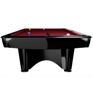 BILLARD DYNAMIC III - NOIR LAQUÉE - 8ft (2,5m) 2