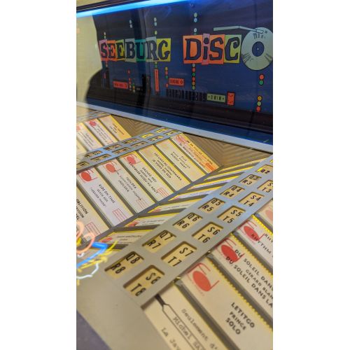 JUKE BOX SEEBURG DISCOTHECQUE 1965 6