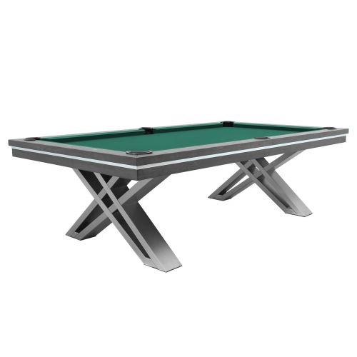 BILLARD DE TABLE PIERCE - GRIS - 8ft (2,5m) 1