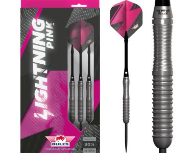 Bull's steeltip Lightning pink 80%