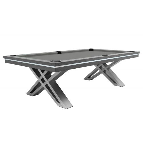 BILLARD DE TABLE PIERCE - GRIS - 8ft (2,5m) 3