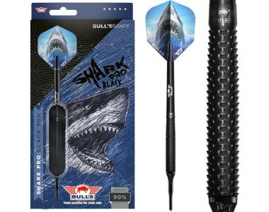 Bull's Softtip Shark Pro Black 90% 20 gr