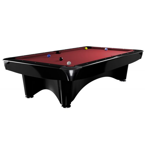 BILLARD DYNAMIC III - NOIR LAQUÉE - 8ft (2,5m) 1