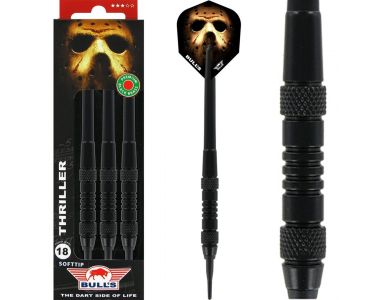 Bull's Softtip Thriller Black Brass 18 gr
