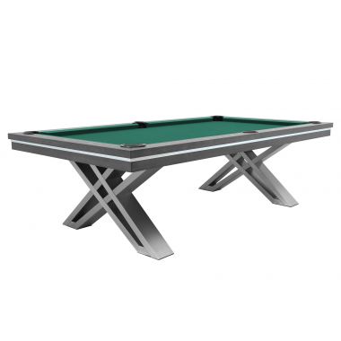 BILLARD DE TABLE PIERCE - GRIS - 8ft (2,5m)