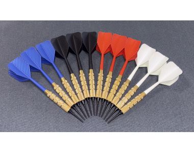 Lot de 12 fléchettes softtip
