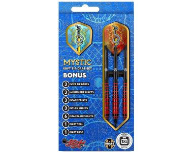 Shot Value Range Mystic Softtip Darts Set 18 gr