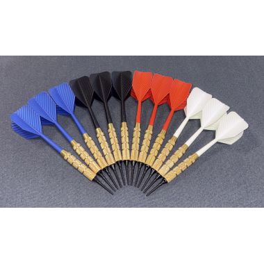 Lot de 12 fléchettes softtip