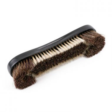 BROSSE DE CRIN MARRON FONCÉ