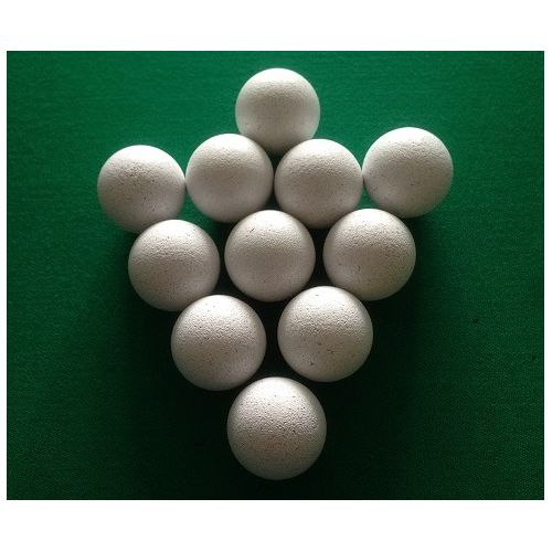 LOT DE 11 BALLES EN LIEGE BLANCHES 14G 1