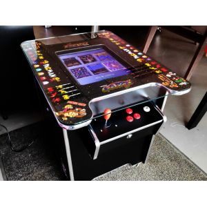 BORNE D'ARCADE TABLE COCKTAIL 60 JEUX EN UN 2