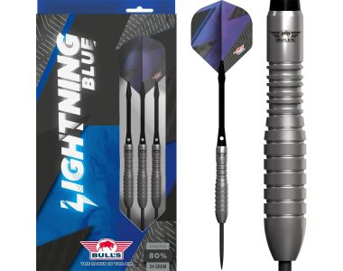 Bull's steeltip Lightning Blue 80%