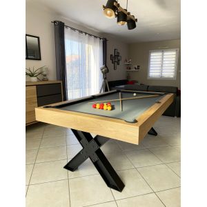 BILLARD WOOD STEEL 6