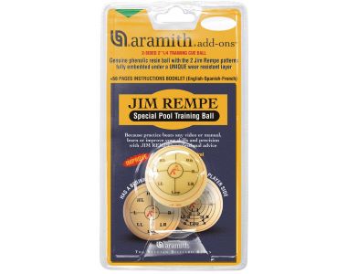 BILLE D'ENTRAÎNEMENT POOL JIM REMPE