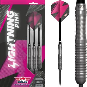 Bull's steeltip Lightning pink 80% 1