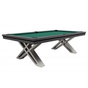 BILLARD DE TABLE PIERCE - GRIS SOMBRE - 8ft (2,5m) 1