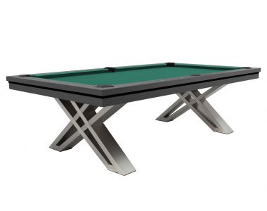 BILLARD DE TABLE PIERCE - GRIS SOMBRE - 8ft (2,5m)