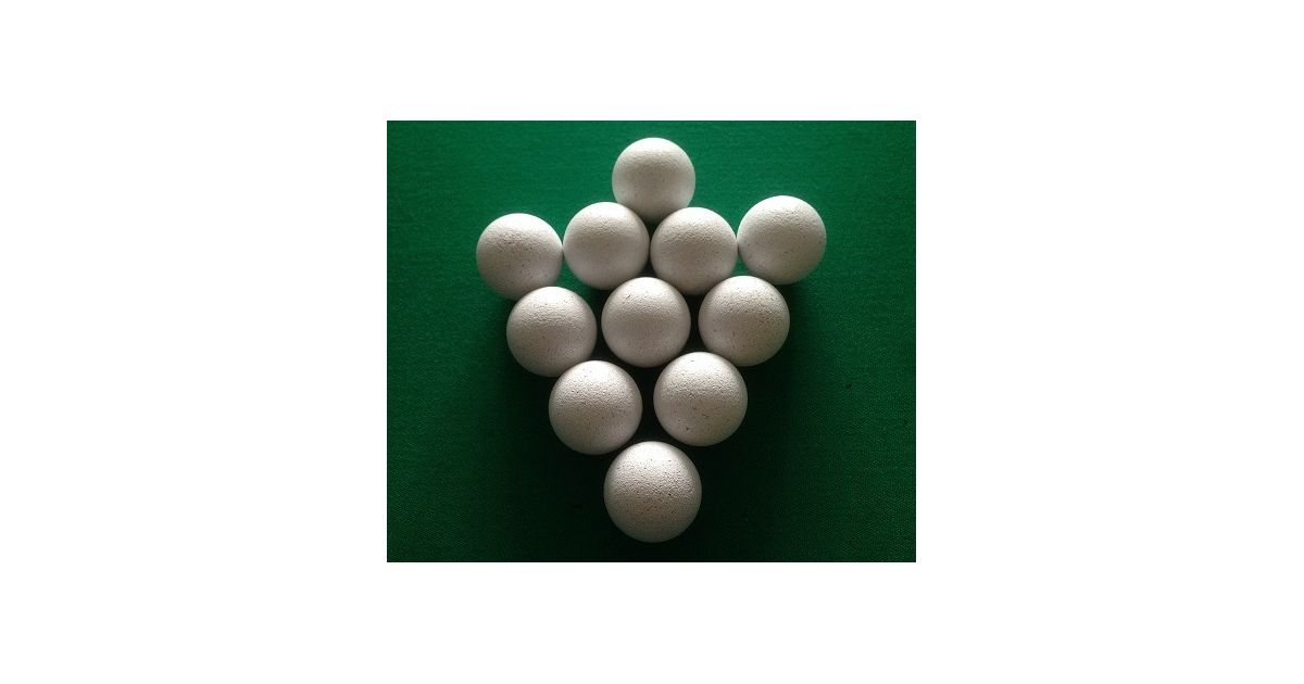 Lot 9 Balles Liège Blanches Bonzini - Compétition Baby-foot, Qualité Professionnelle, Rebond Précis