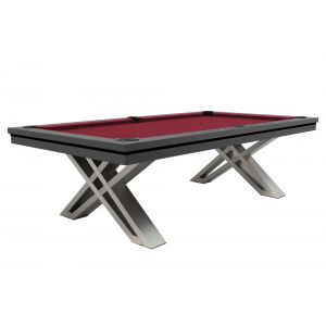 BILLARD DE TABLE PIERCE - GRIS SOMBRE - 8ft (2,5m) 4