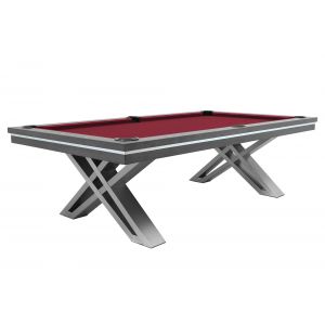 BILLARD DE TABLE PIERCE - GRIS - 8ft (2,5m) 4