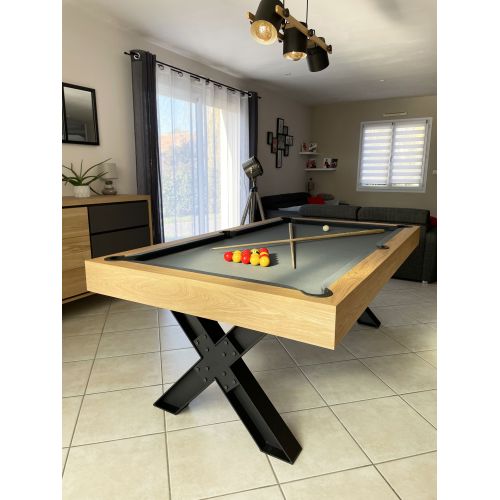 BILLARD WOOD STEEL 6