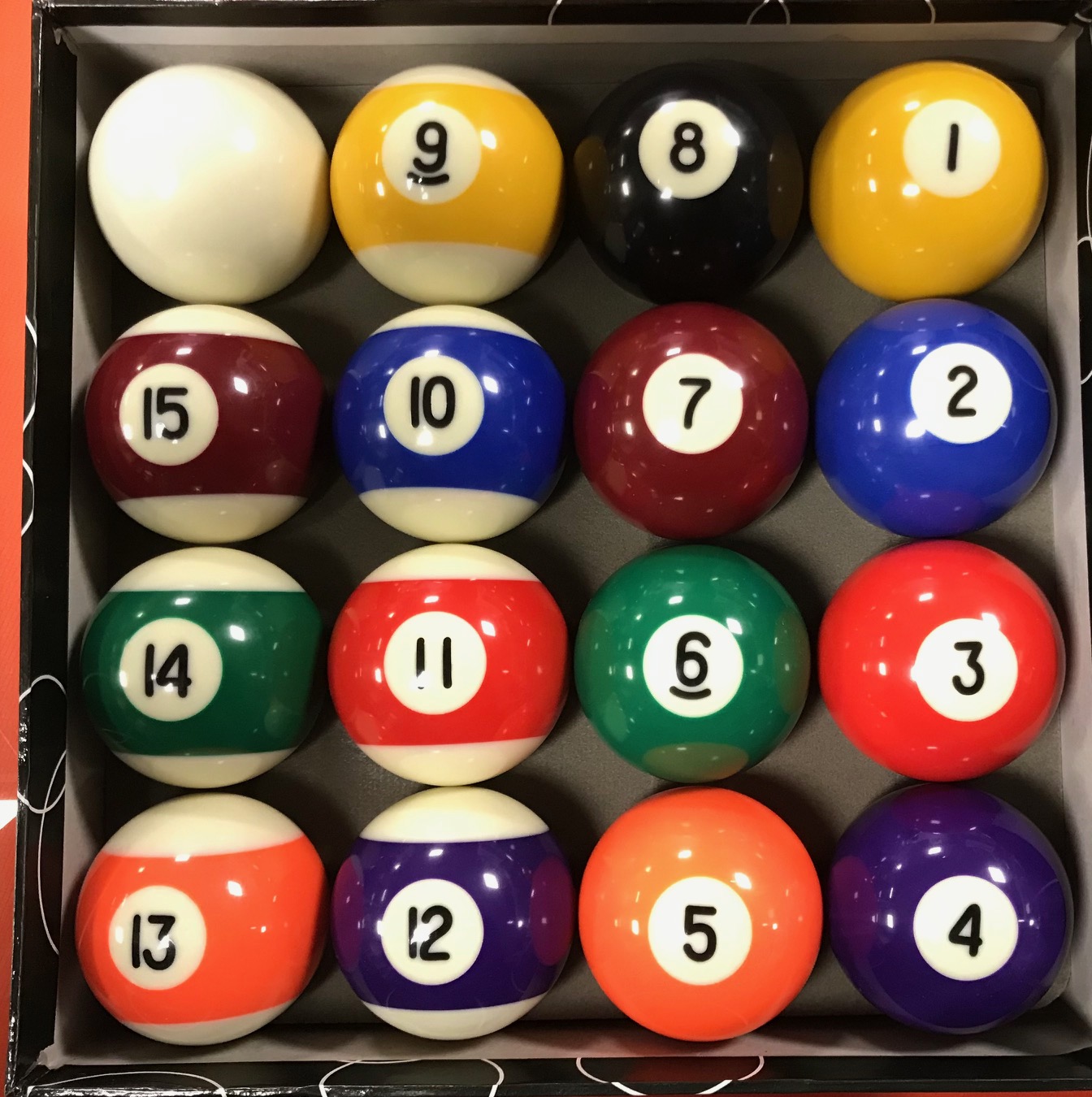 Boule de billard, bille de billard en gros pour club et collectivités