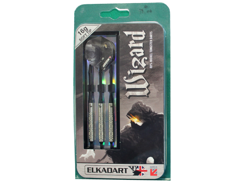 jeu de flechette titanium de chez elkadart en 18g pour cible